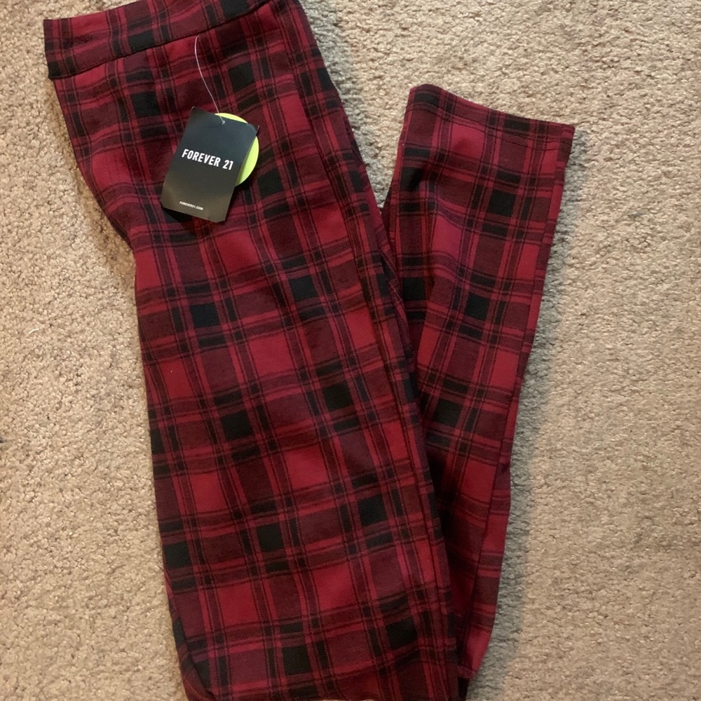 Plaid pants